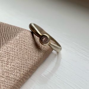 Baroni Two Tone Rhinestone Ring